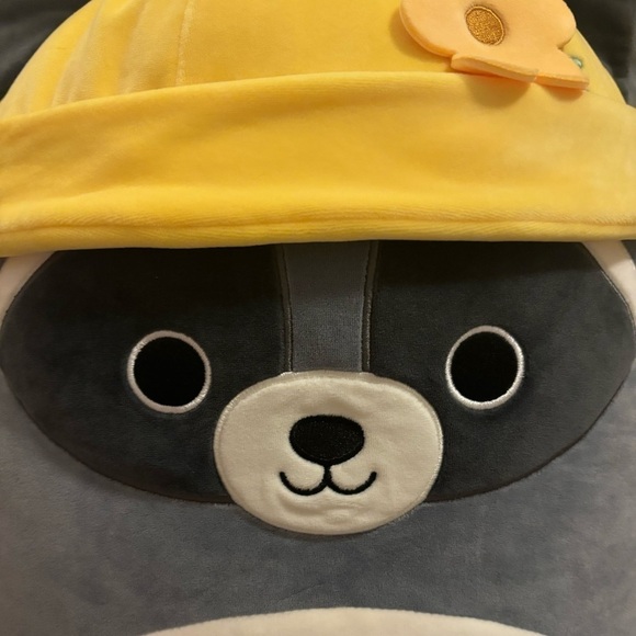 Rocky 16” Bucket Hat Raccoon Original Squishmallows Plush - Picture 2 of 9